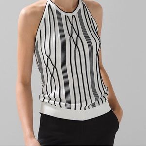 WHBM Sweater Halter Top